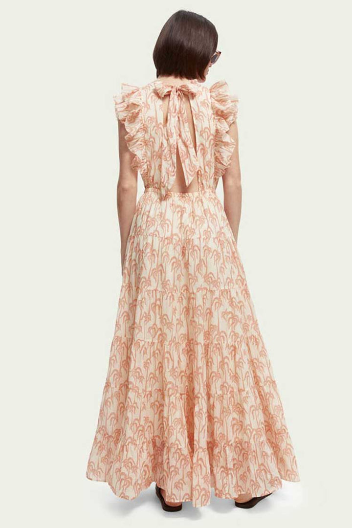 Printed Maxi Cotton Voile Dress | FINAL SALE