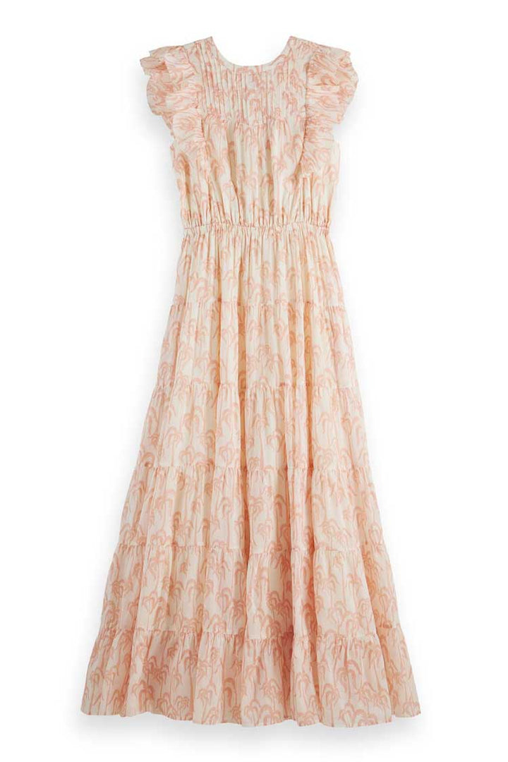 Printed Maxi Cotton Voile Dress | FINAL SALE