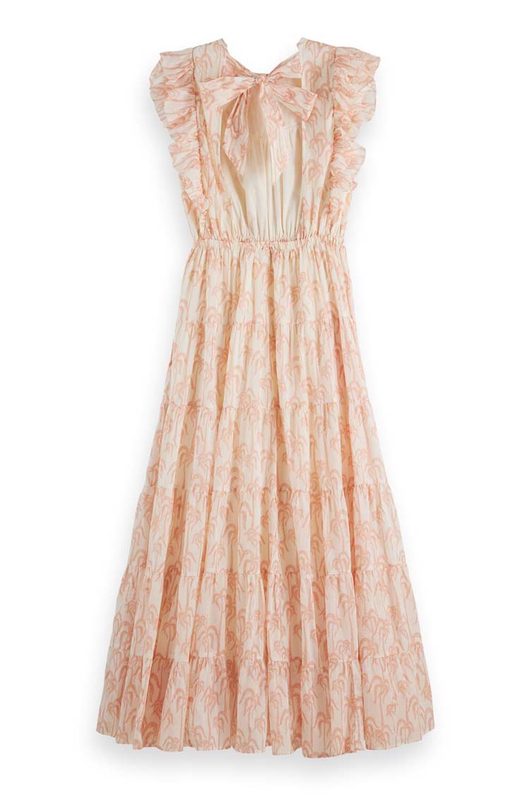Printed Maxi Cotton Voile Dress | FINAL SALE