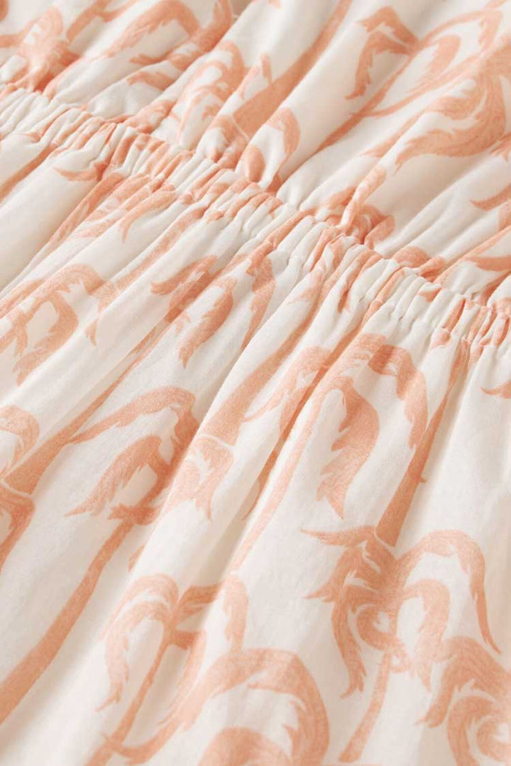Printed Maxi Cotton Voile Dress | FINAL SALE