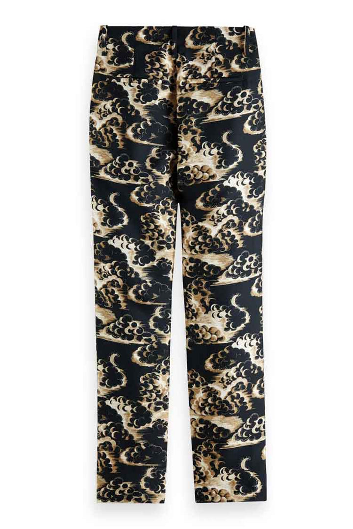 Printed Tapered Mid-Rise Pants in Combo A | FINAL SALE