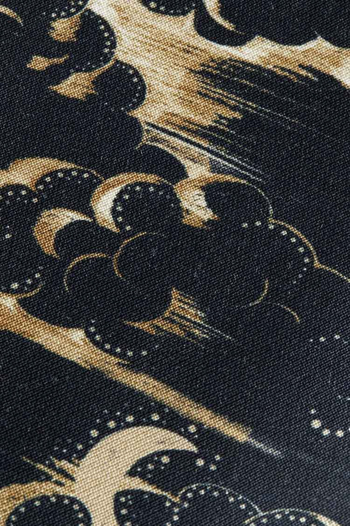 Printed Tapered Mid-Rise Pants | FINAL SALE