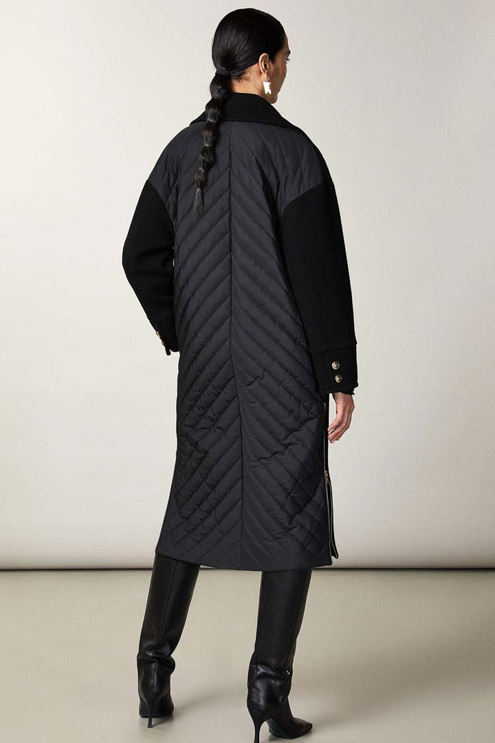 Quilted Oversize Coat | FINAL SALE
