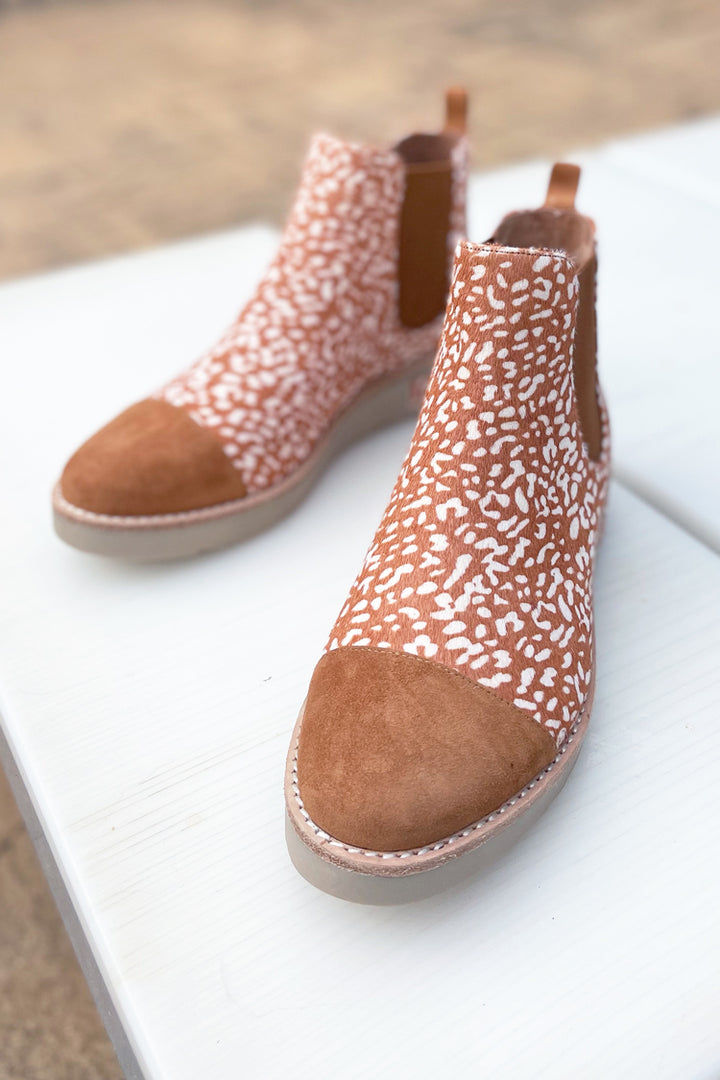 Raquel Pony Boots in Tan | FINAL SALE