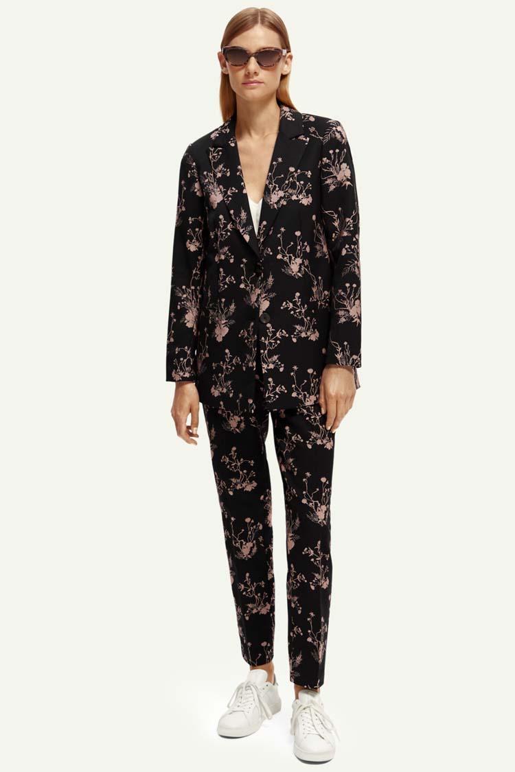 Relaxed Fit Jacquard Blazer | FINAL SALE