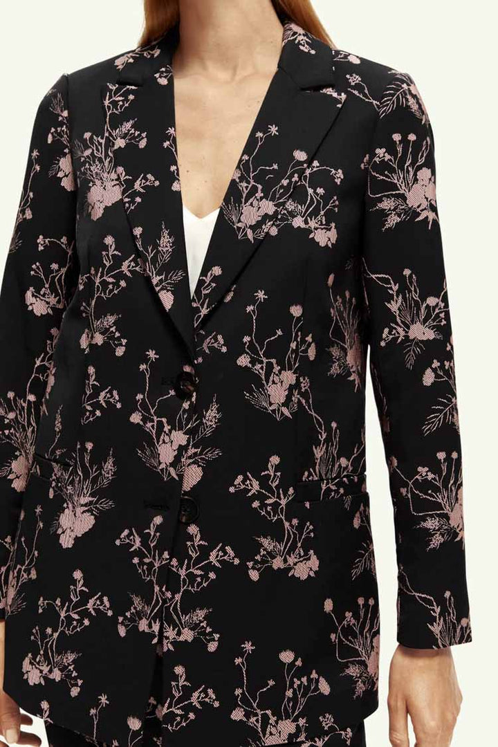 Relaxed Fit Jacquard Blazer | FINAL SALE