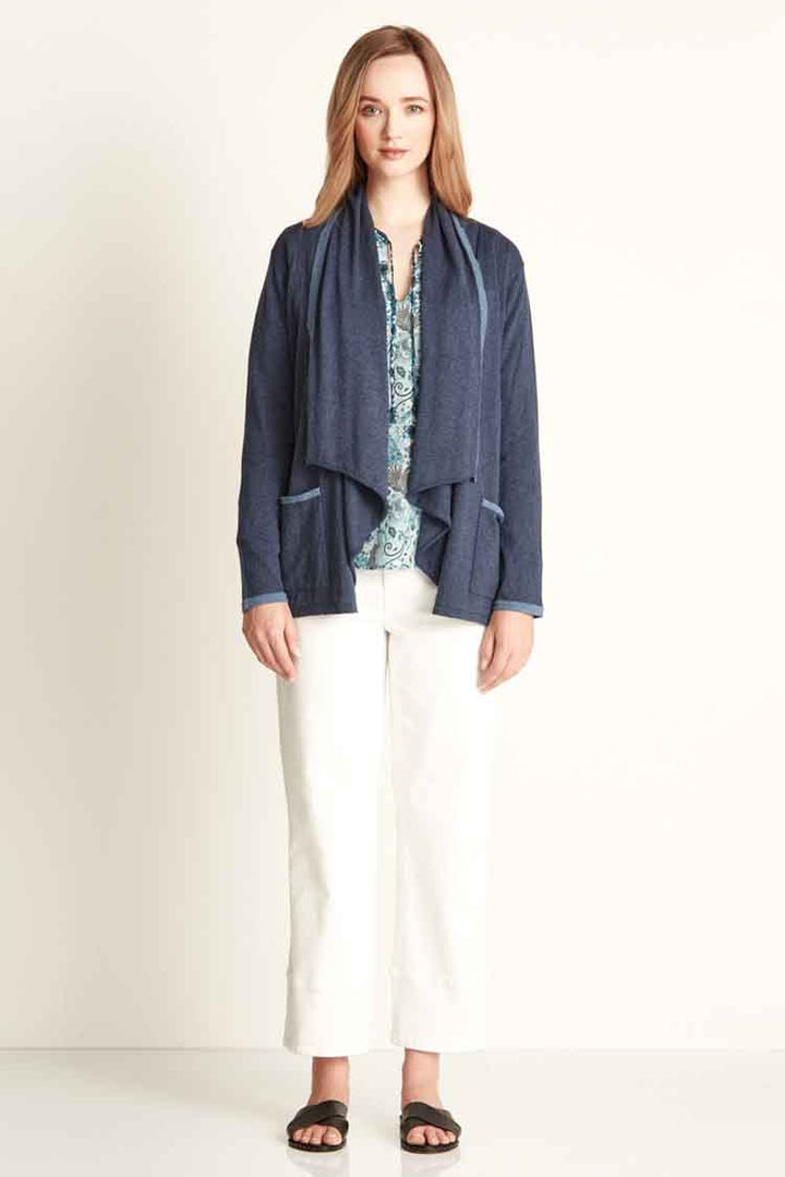 Reminisce Cardi in Denim Blue