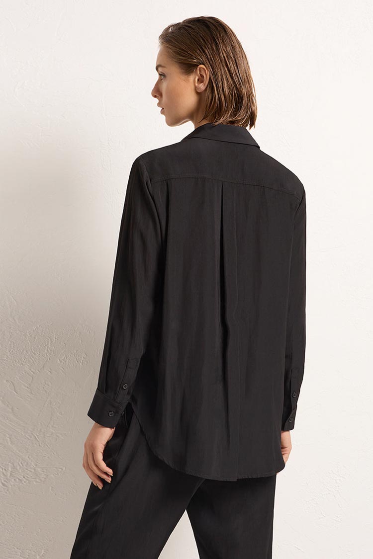 Single Pocket Shirt in Black