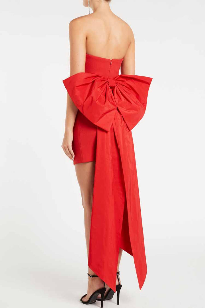 Scarlette Strapless Bow Mini Dress | FINAL SALE