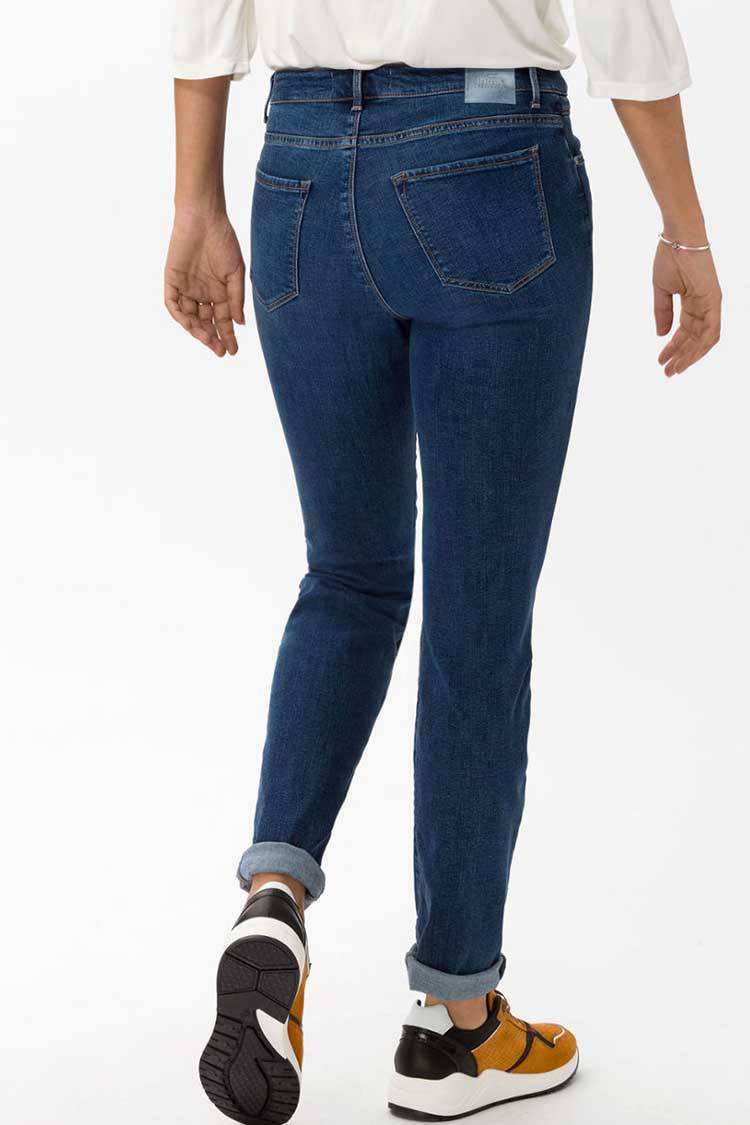 Shakira Jeans in Slightly Regular Blue Bottoms Brax 