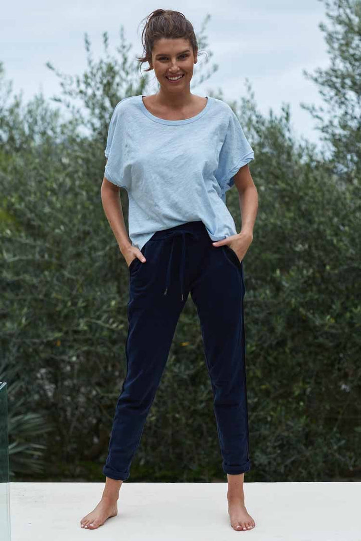 Sienna Pant in Navy Bottoms Milson 