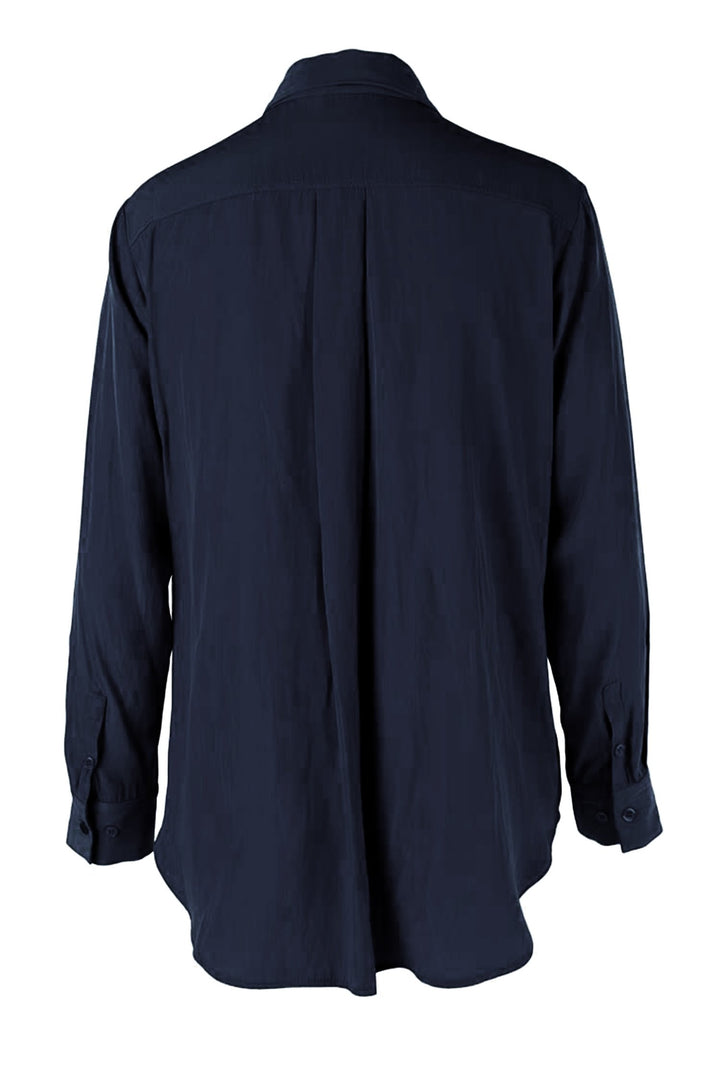 Single Pocket Shirt in Navy Tops Mela Purdie 