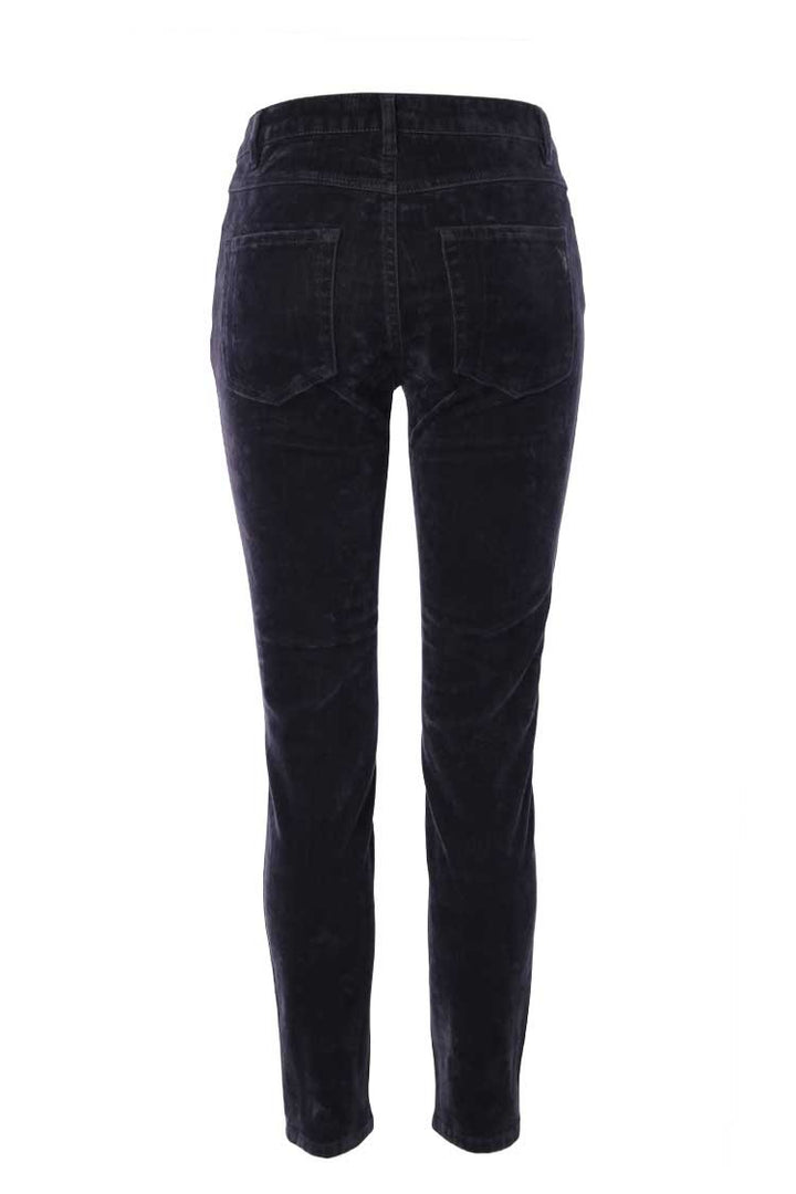 Skinny Velvet Look Jeans Bottoms Monari 