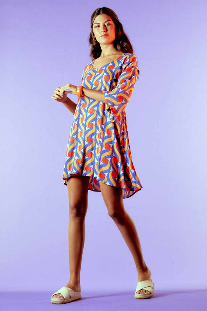 Slee Dress in Avalon Purple | FINAL SALE