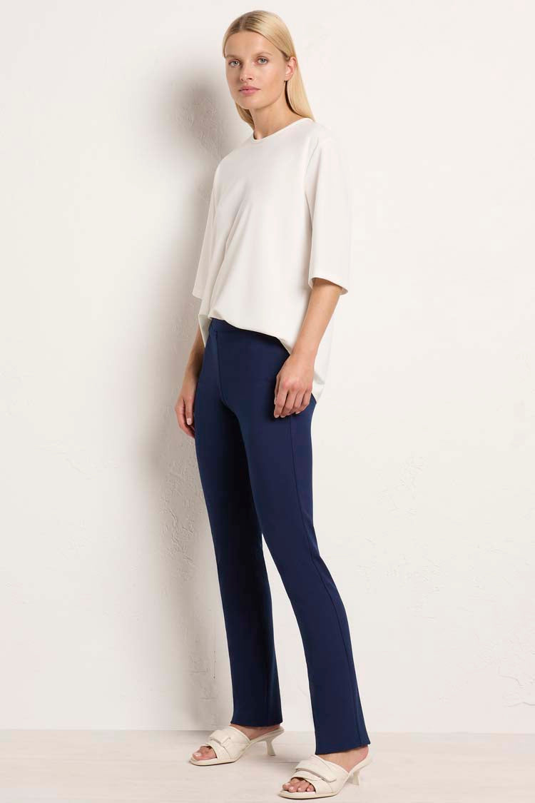 Slim Leg Pant in Denim