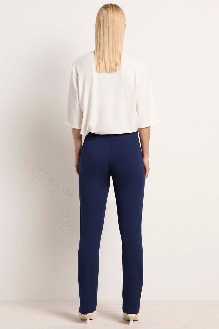 Slim Leg Pant in Denim