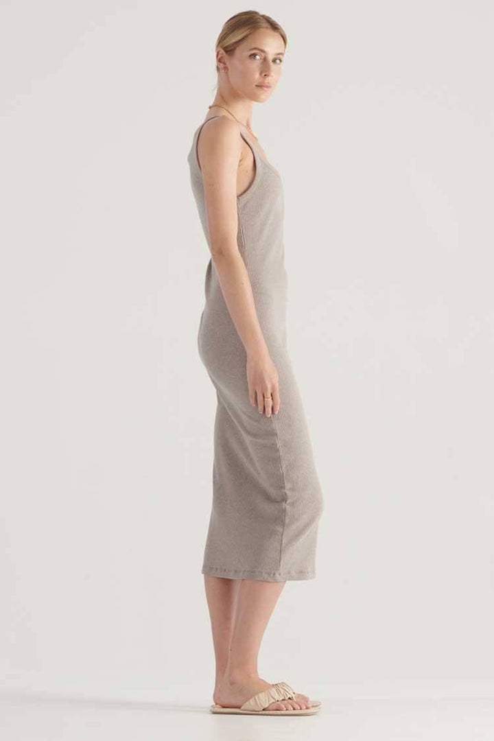 Sonia Dress in Walnut Dresses Elka Collective 