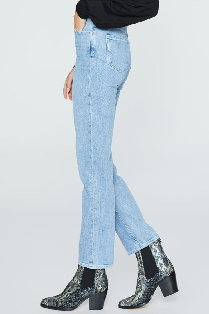 Stella Straight Jeans w Seamed Belt Loops - Everlong