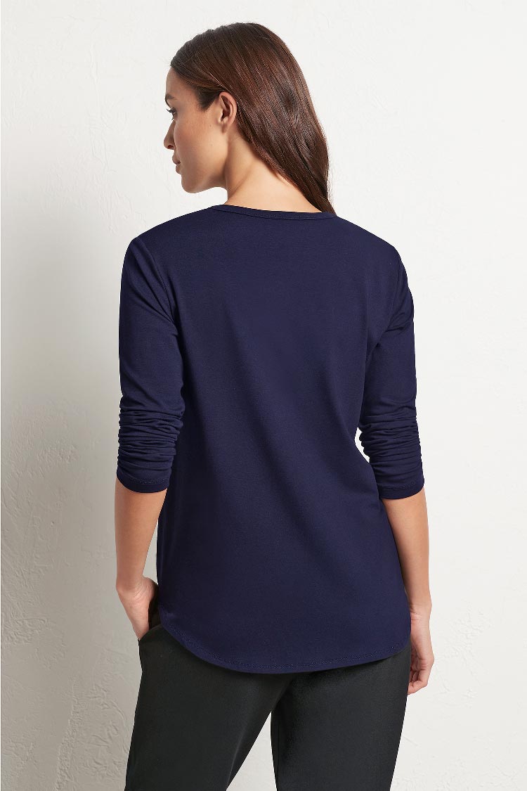 Studio Top in French Navy