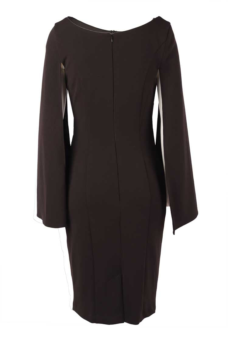 Suzy Split Sleeve Dress in Black