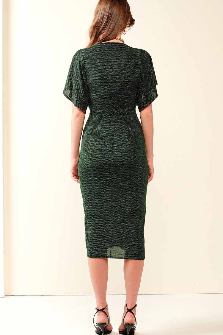 The Emporium Dress in Emerald Dresses Sacha Drake 