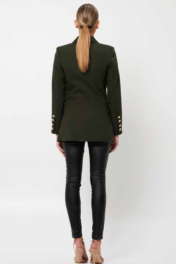 Signature Blazer in Khaki