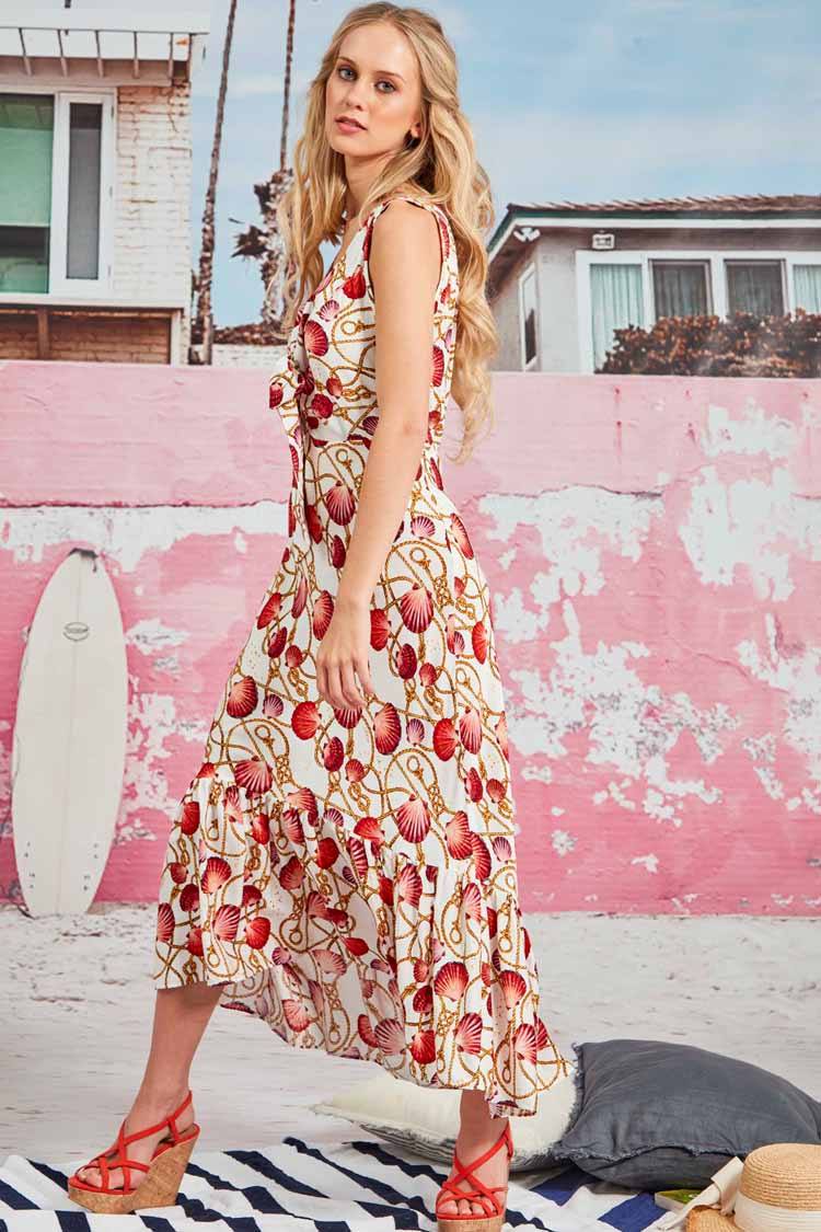 To Tie For Dress in Shell Dresses Coop 