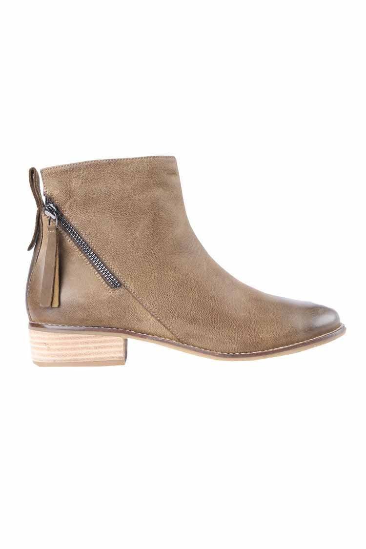 Tokay Ankle Boot in Army Green Shoes Martini Marco 