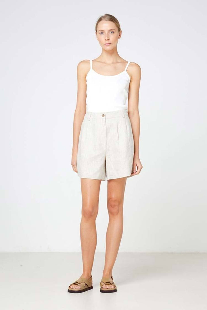 Tropea Short in Natural Bottoms Elka Collective 
