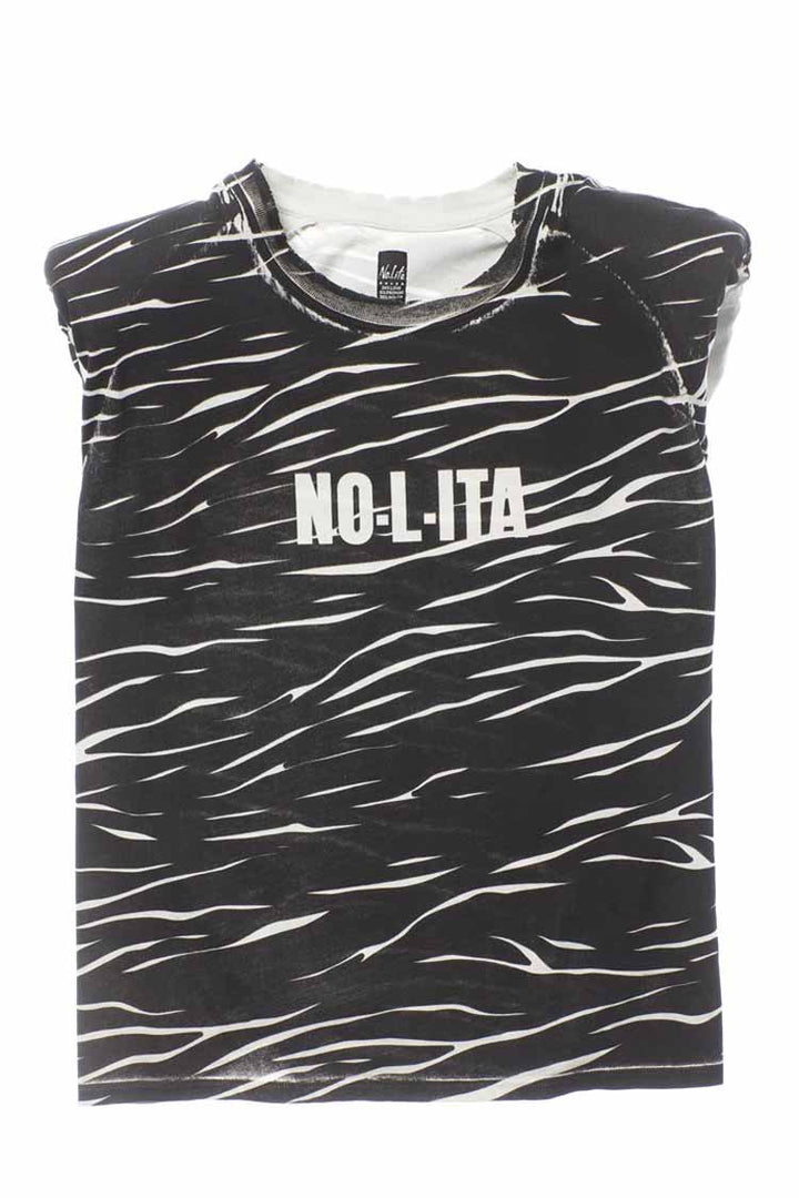 Trudy Tank in Zebra Tops Nolita 