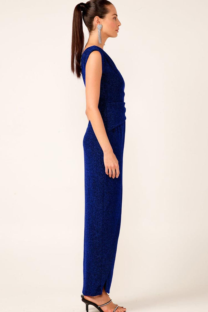 Valedictory Dress in Sapphire