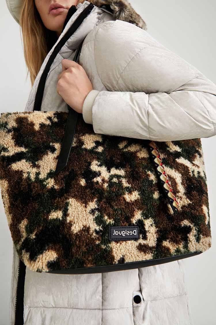 Wool Shopping Bag Accessories Desigual 