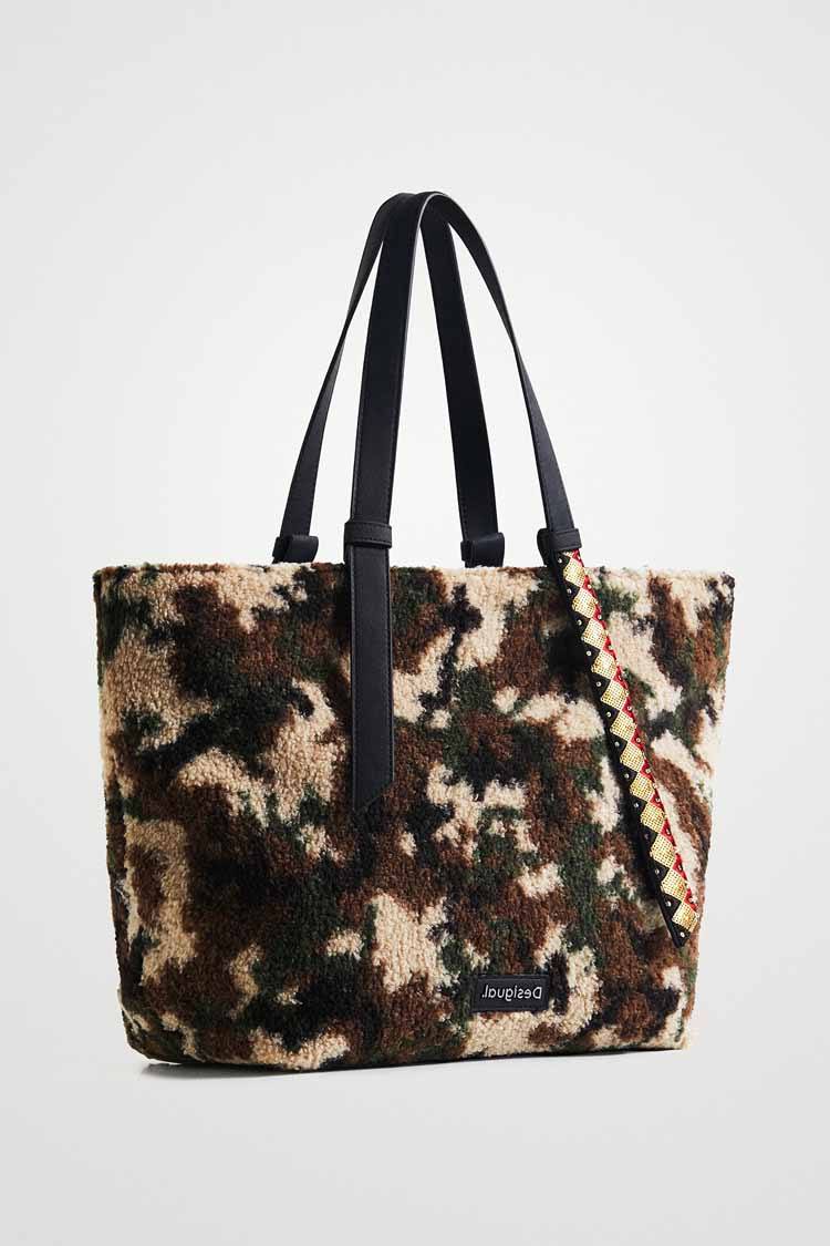 Wool Shopping Bag Accessories Desigual 