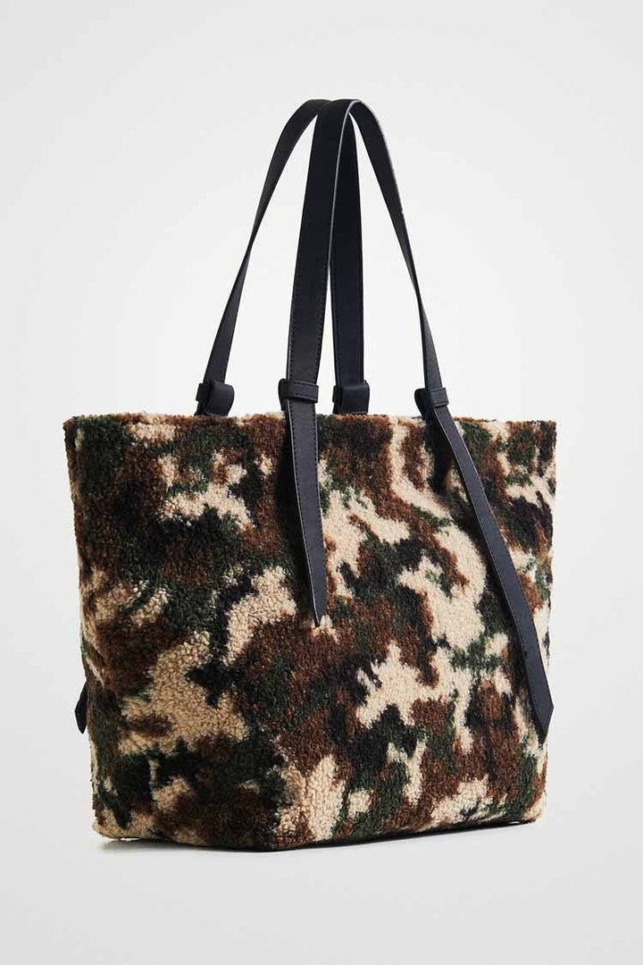 Wool Shopping Bag Accessories Desigual 