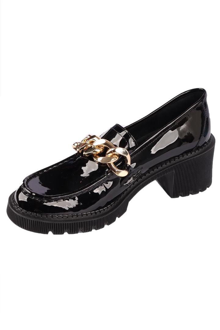 Zusak Patent Leather Heel | FINAL SALE