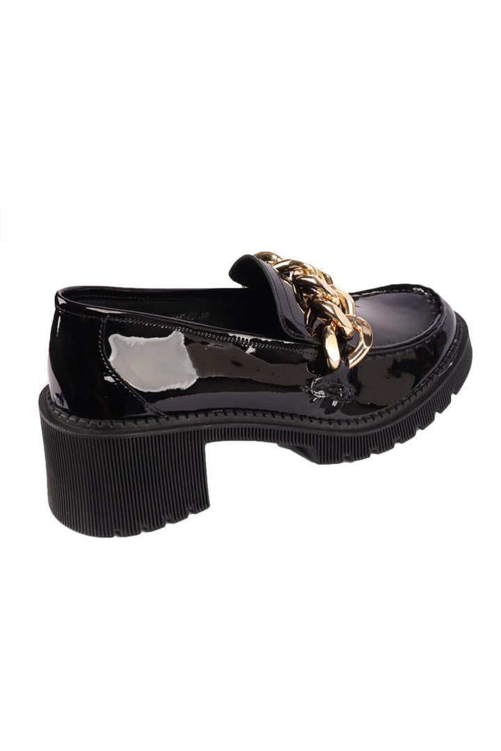 Zusak Patent Leather Heel | FINAL SALE