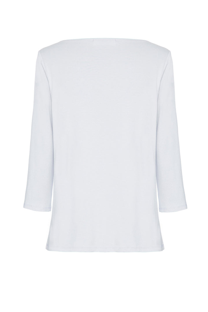 Relaxed Boat Neck Tops Mela Purdie 