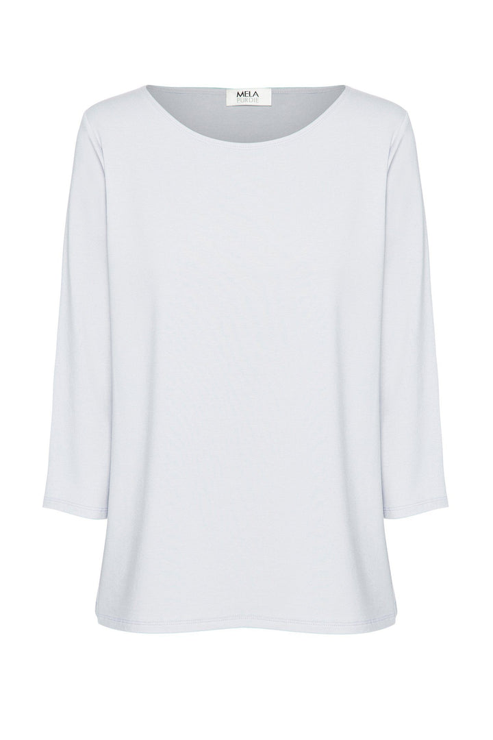 Relaxed Boat Neck Tops Mela Purdie 