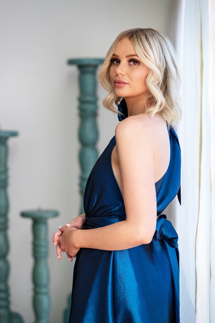 Jacinta Bubble Gown in Liberty Blue – Frockaholics at Momento Dezigns