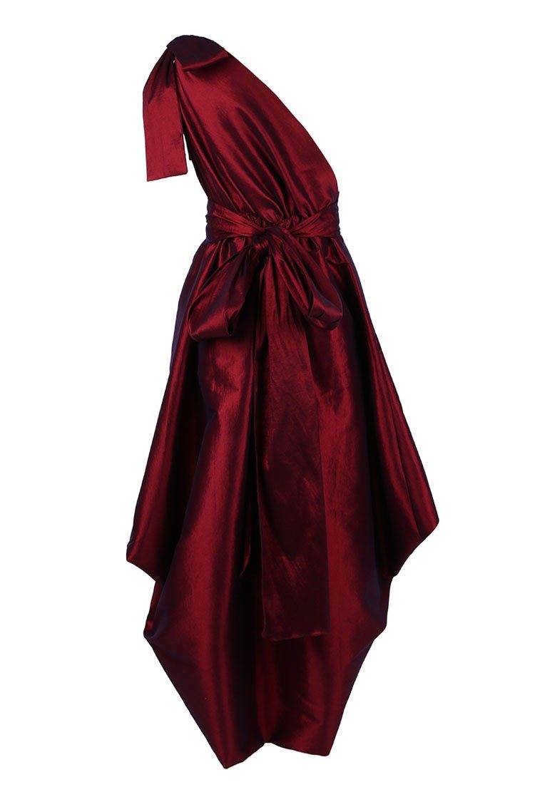 Jacinta Bubble Gown in Ruby Dresses Lucy Laurita - Leiela 