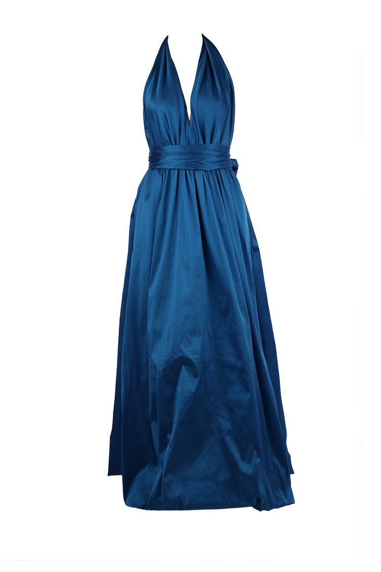 Cameo Bubble Gown in Ocean Dresses Lucy Laurita - Leiela 