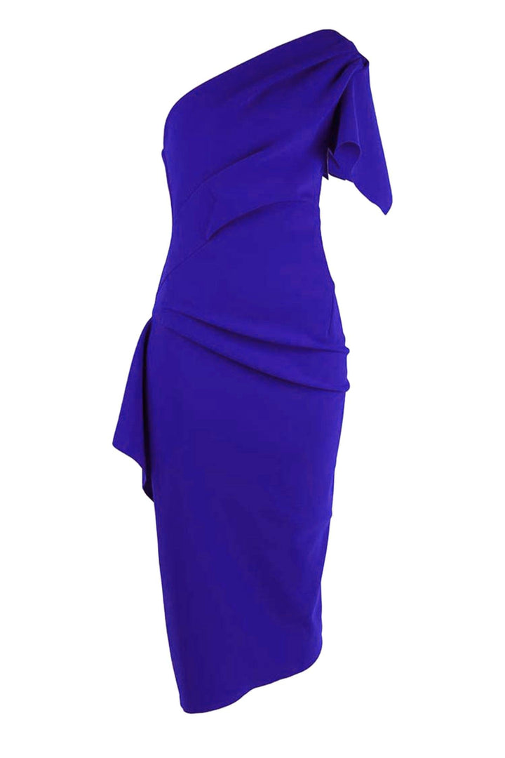 Lula Midi Dress in Electric Blue Dresses Eileen Kirby 