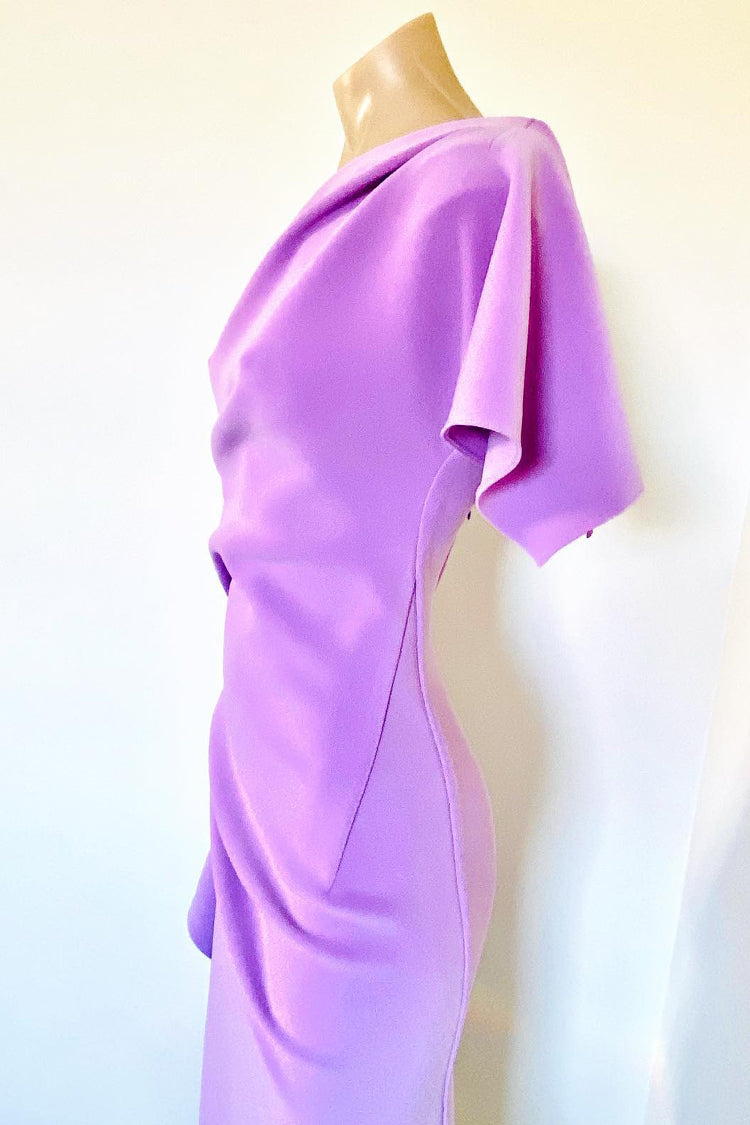 Lula Midi Dress in Lilac