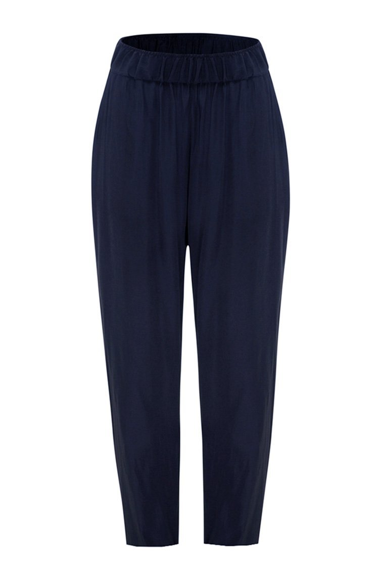 Soft Capri in Navy Bottoms Mela Purdie 