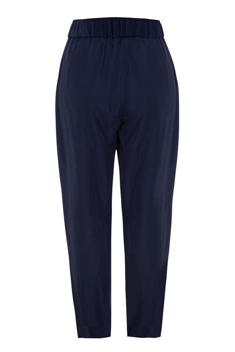 Soft Capri in Navy Bottoms Mela Purdie 