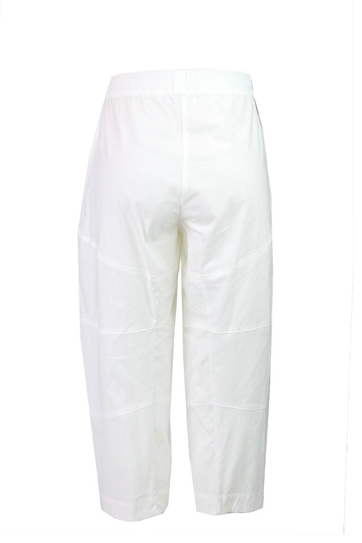 Cropped Tuscan Pant in White Bottoms Mela Purdie 